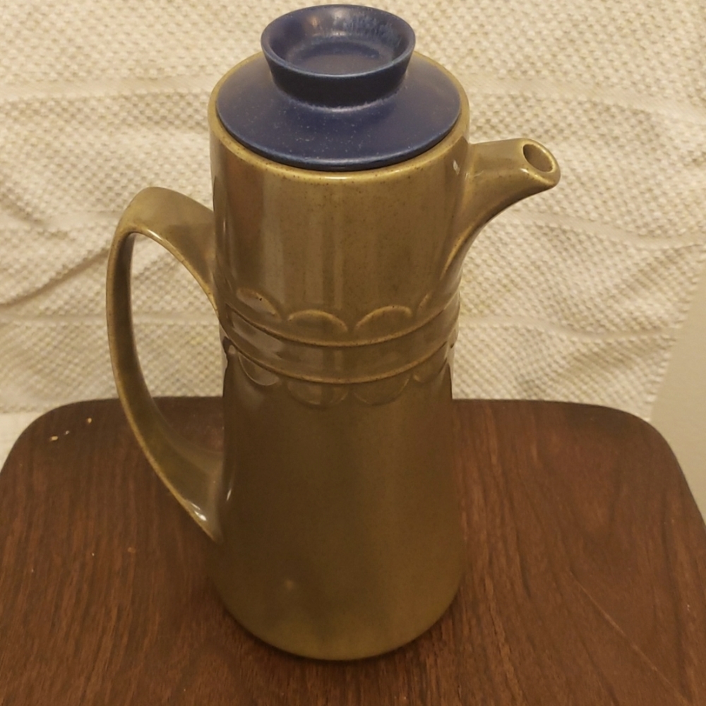 Homer Laughlin Vintage 70's Granada Coffee Pot with lid